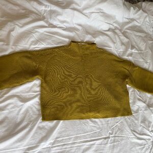 Ellison Green Ribbed Sweater